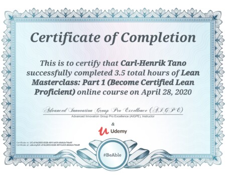 Lean Masterclass: Part 1